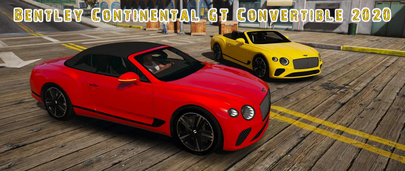 Мод GTA 5 – Bentley Continental GT Convertible 2020