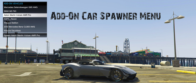 Add-On Car Spawner Menu – мод для спавна добавленных машин в ГТА 5