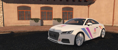Машина Audi TTS в стиле Instagram для GTA 5