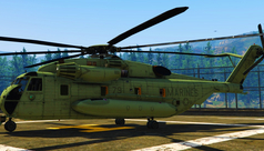 Военно-транспортный тяжёлый вертолёт Sikorsky CH-53E Sea Stallion для GTA 5