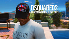 Новые кепки для Франклина: strapbacks от DSQUARED2, POLO & THE NORTH FACE для GTA 5